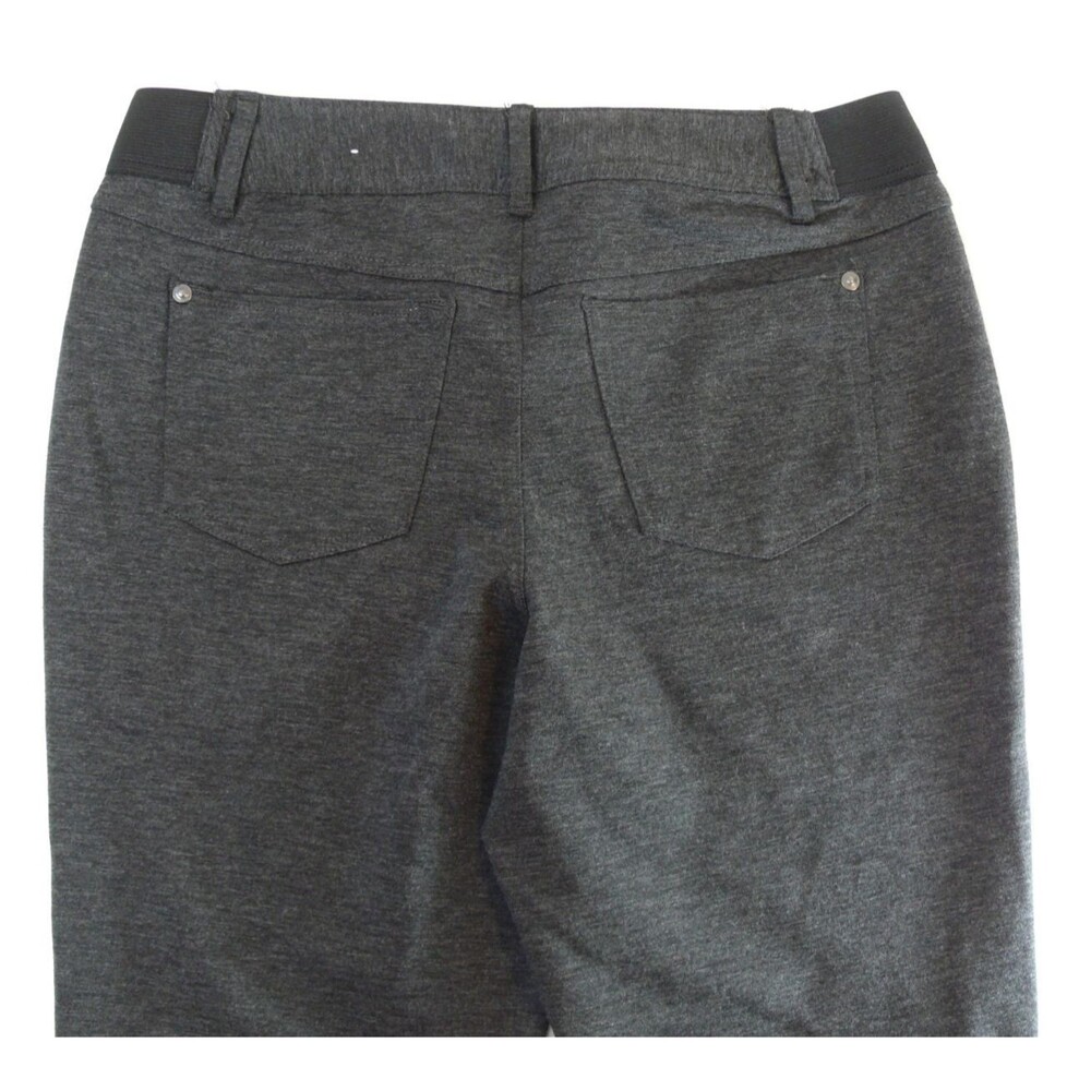 Simply Vera Wang Simply Vera Stretch Pull On Legging Pants Dark Gray Size M